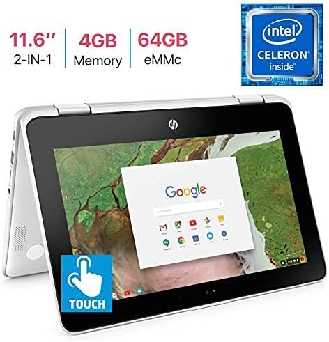 HP X360 Chromebook 11.6" Touch 2-in-1 Laptop