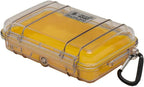 Pelican 1040 Micro Case - Yellow/Clear Waterproof Protector