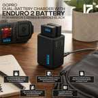 GoPro Mission 1 Pro 8K Action Camera Battery Bundle