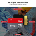 ZHSWEN 128GB Class 10 microSD Card with SD Adapter