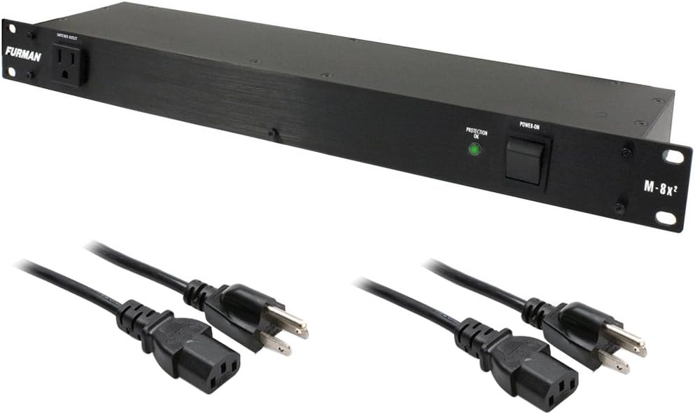 Furman M-8X2 Merit Series Power Conditioner Surge Protector
