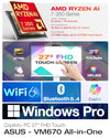 ASUS VM670 27-Inch Touchscreen Copilot+ All-in-One Desktop
