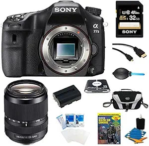 Sony E7SNILCA77M2 a77II DSLR Camera 18-135mm Kit