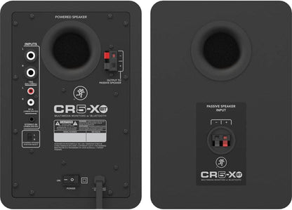 Mackie CR5-XBT 5" Bluetooth Studio Monitors Bundle