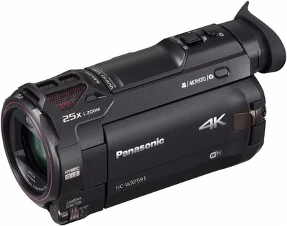 Panasonic HC-WXF991K 4K Camcorder Twin Camera Bundle