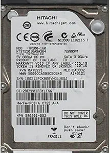 Hitachi Travelstar 7K500 160GB SATA 2.5" HDD