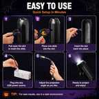 Generic HD Halloween Star Projector with Flexible Gooseneck