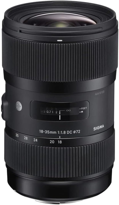 Sigma 210101 18-35mm F1.8 Canon Lens