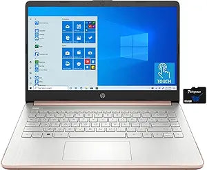HP HP 14 Laptop Touchscreen AMD 3020e Rose Gold