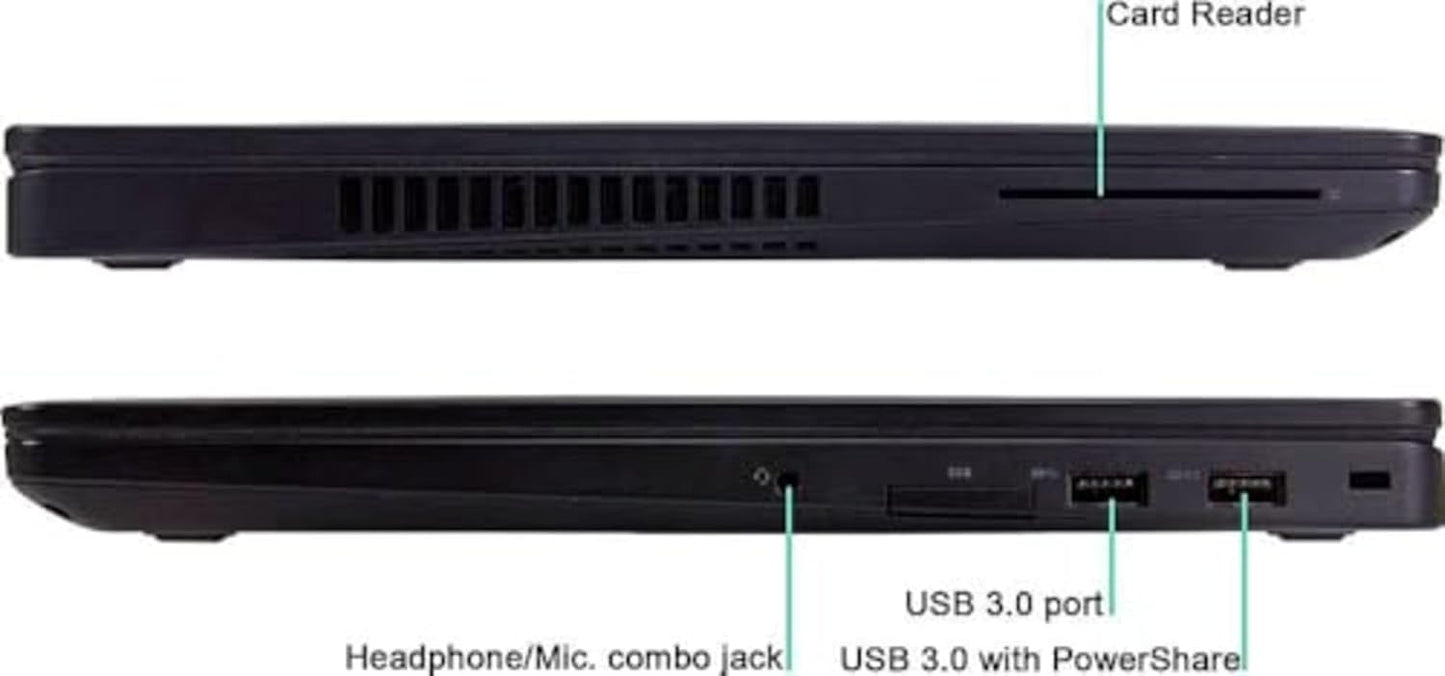 Dell Latitude E5570 i7 1TB SSD 32GB RAM Laptop