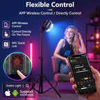 GODOX 40W Bi-Color COB Rechargeable Magnetic Video Light