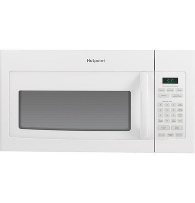 GE RVM5160DHWW 1.6 Cu. Ft. Over-The-Range Microwave