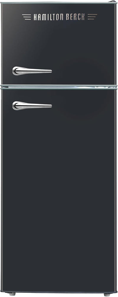 RCA HBFR786BLACK6COM - 7.5 cu ft Retro Black Mini Refrigerator