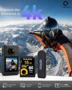 Quanbite 16GB Micro SDHC Card with SD Adapter and Card Reader