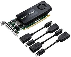 HP 815650-001 NVIDIA Quadro K1200 4GB DDR3 Graphics