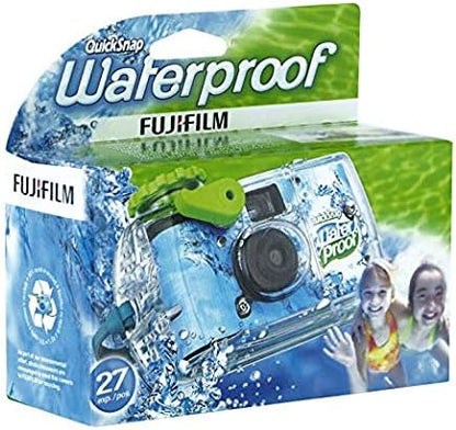 Fujifilm Quick Snap Waterproof 35mm Disposable Camera 800 ISO