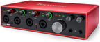Focusrite Scarlett 18i8 3rd Gen Audio Interface - XLR Cable Bundle