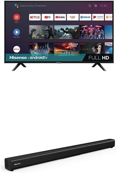 Hisense HS205 40-Inch Android TV Soundbar Combo