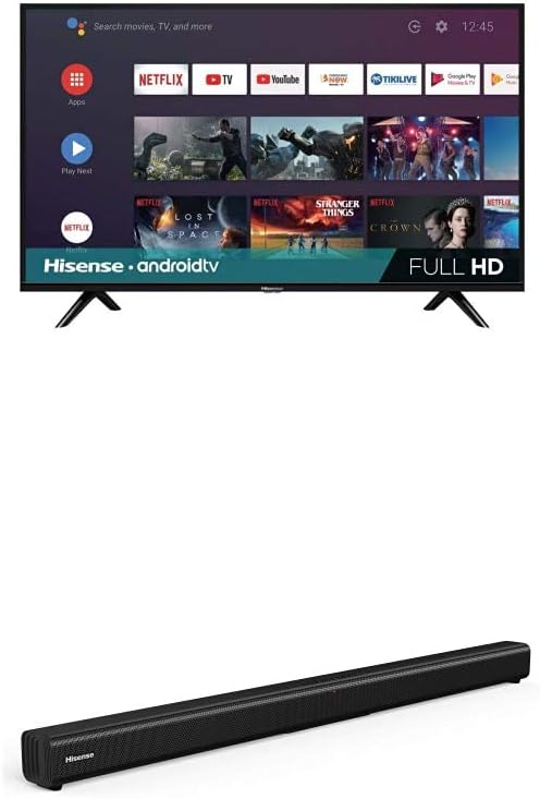Hisense HS205 40-Inch Android TV Soundbar Combo
