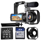 Kronabelle 4K Camcorder with 18X Zoom and IR Night Vision