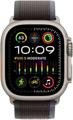 Apple Watch Band - Trail Loop (49mm) - Blue/Black - M/L