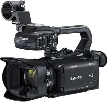 Canon 2217C002 XA15 Compact Full HD Camcorder Bundle Renewed
