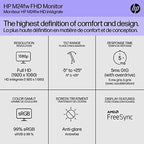 HP M24fw 24-inch FHD Monitor with AMD FreeSync