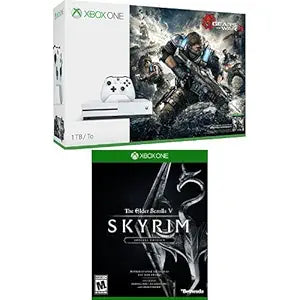 Microsoft Xbox One S Gears of War Bundle + Skyrim
