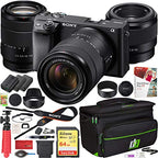 Sony E58SNILCE6400MB a6400 18-135mm Two Lens Kit