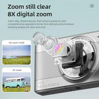 Qiilu 1080P Digital Camera and Compact Camcorder