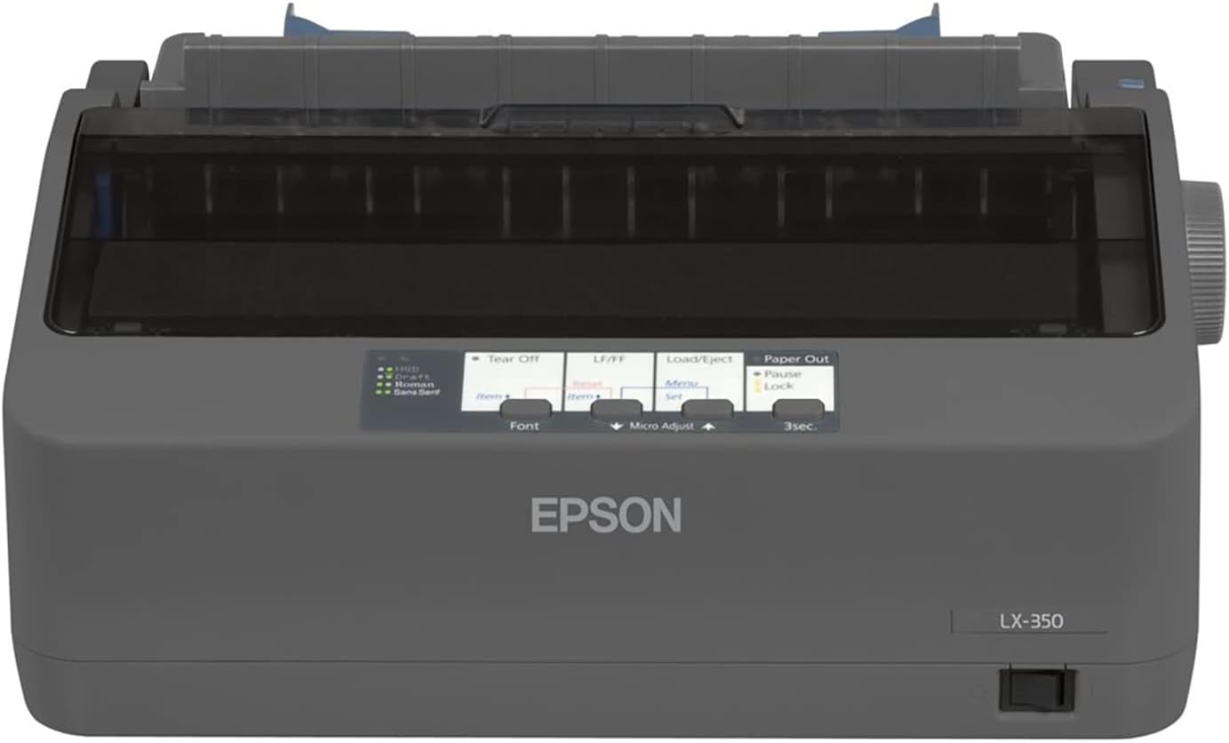 Epson LX-350 C11CC24001 Dot Matrix Impact Printer