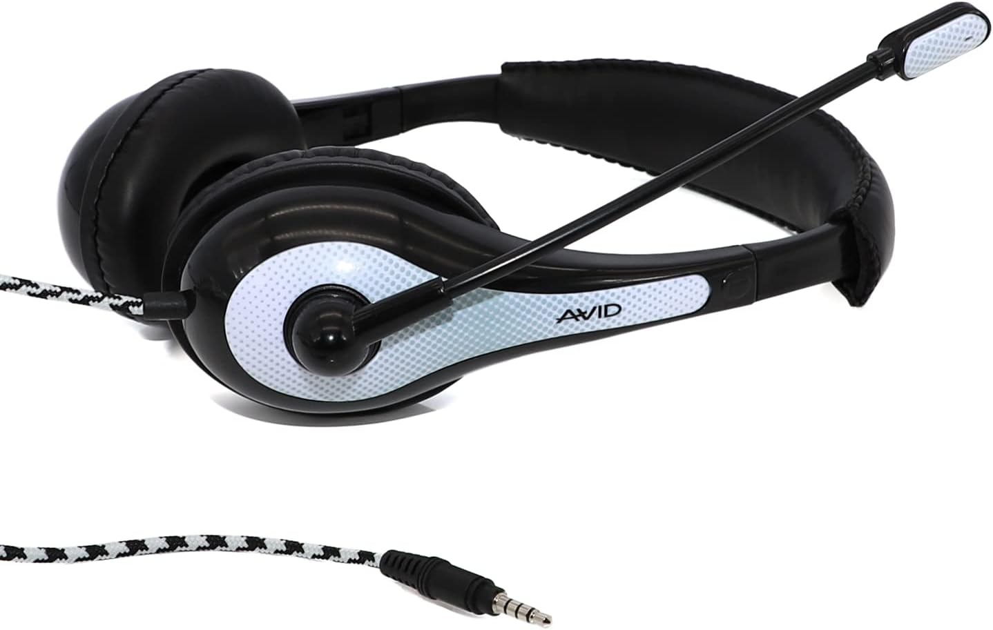 Avid 1EDU-AE36WH-ITE White Headset Adjustable Mic Education