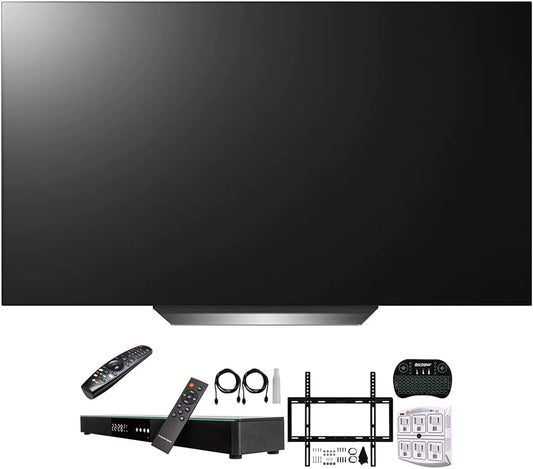 LG E2LGOLED77C9 77-Inch 4K OLED TV Bundle
