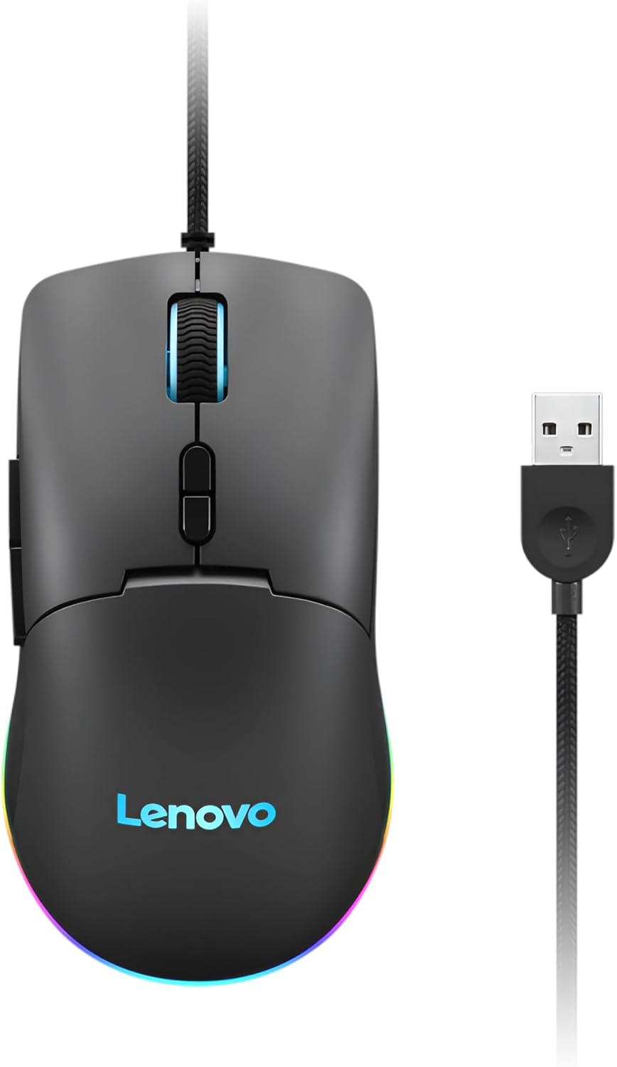 Lenovo M210 RGB Wired Gaming Mouse 8000 DPI