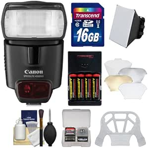 Canon Speedlite 430EX II Flash Kit with Accessories