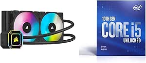 Corsair iCUE H100i Elite Capellix Liquid CPU Cooler — main product image