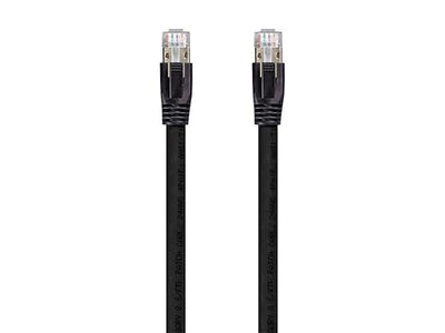 Monoprice 134748 Cat8 Ethernet Cable 15m Black 5-Pack