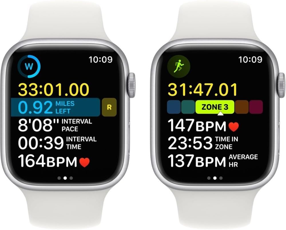 Apple Watch Series 8 GPS 41mm Silver (Renewed)
