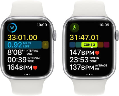 Apple Watch Series 8 GPS 41mm Silver (Renewed)