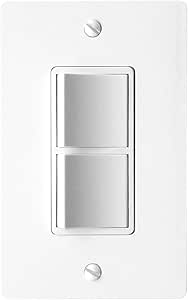 Panasonic FV-WCSW21-W EcoSwitch Fan/Light On/Off Wall Switch — main product image