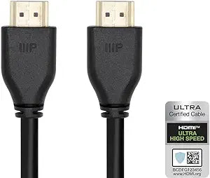 Monoprice 144342 8K Ultra High Speed HDMI Cable 25ft