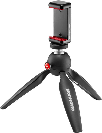 Manfrotto MKPIXICLAMP-BK PIXI Mini Tripod Smartphone Clamp