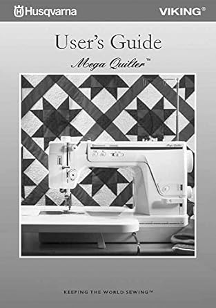 Misc Instruction Manual Husqvarna Viking Mega Quilter — main product image