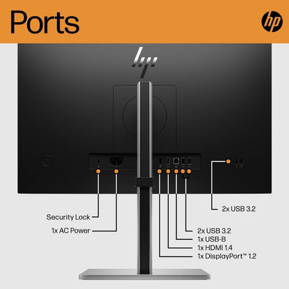 HP E24 G5 23.8" FHD IPS Monitor - HDMI DisplayPort USB
