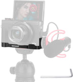 Neewer 10100283 Metal Bracket Canon G7X Mark II/III
