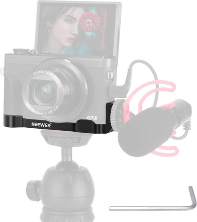Neewer 10100283 Metal Bracket Canon G7X Mark II/III