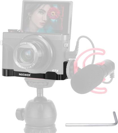 Neewer 10100283 Metal Bracket Canon G7X Mark II/III