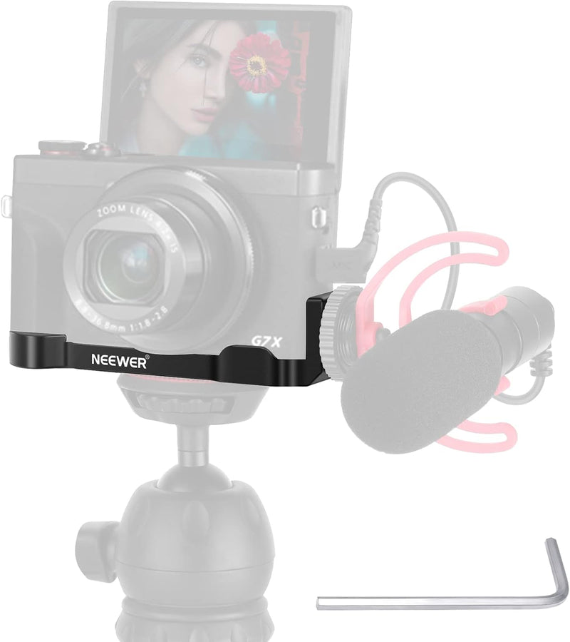 Neewer 10100283 Metal Bracket Canon G7X Mark II/III — main product image