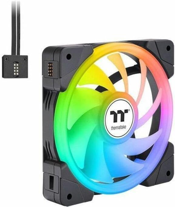 Thermaltake CL-F167-PL12SW-A SWAFAN EX 12 ARGB PC Fan - 3 Pack