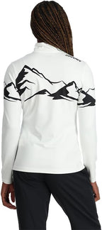 Spyder 38B125318 Women's Figure 8 1/2 Zip Shirt